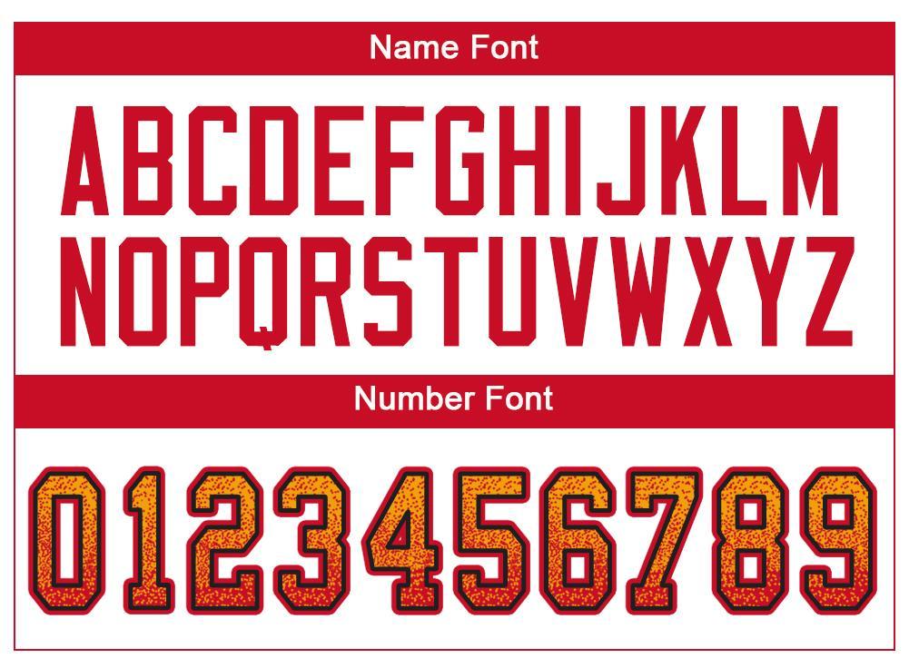 Custom Gold Scarlet-Black Mesh Drift Fashion Football Jersey - Sky-Custom