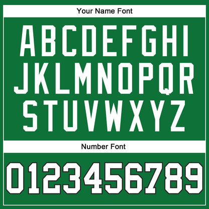 Custom Grass Green White-Black Mesh Authentic Throwback Football Jersey - Sky-Custom