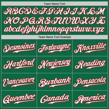 Custom Kelly Green White-Red Authentic Mexican Flag Fashion Baseball Jersey - Sky-Custom