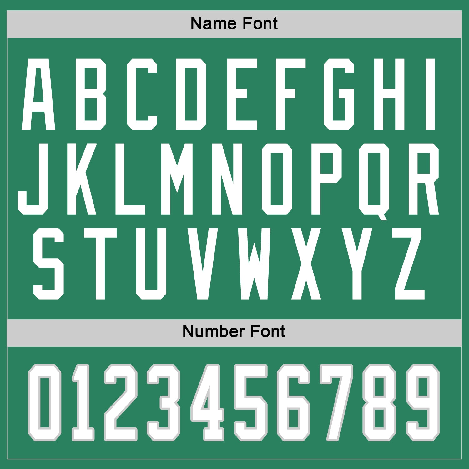 Custom Kelly Green White-Gray Hockey Jersey - Sky-Custom
