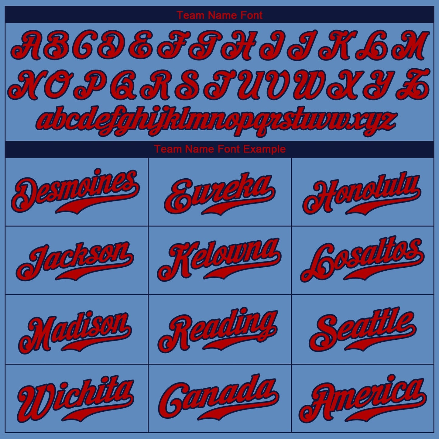 Custom Light Blue Red-Navy Authentic Baseball Jersey - Sky-Custom