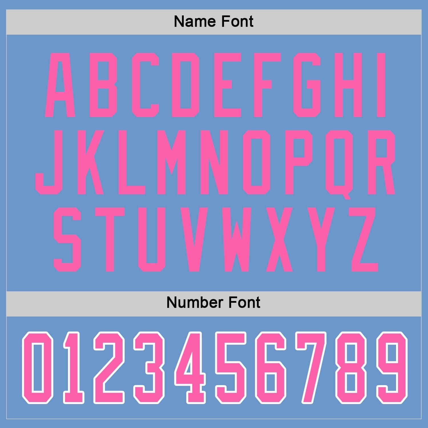 Custom Light Blue Pink-White Hockey Jersey - Sky-Custom