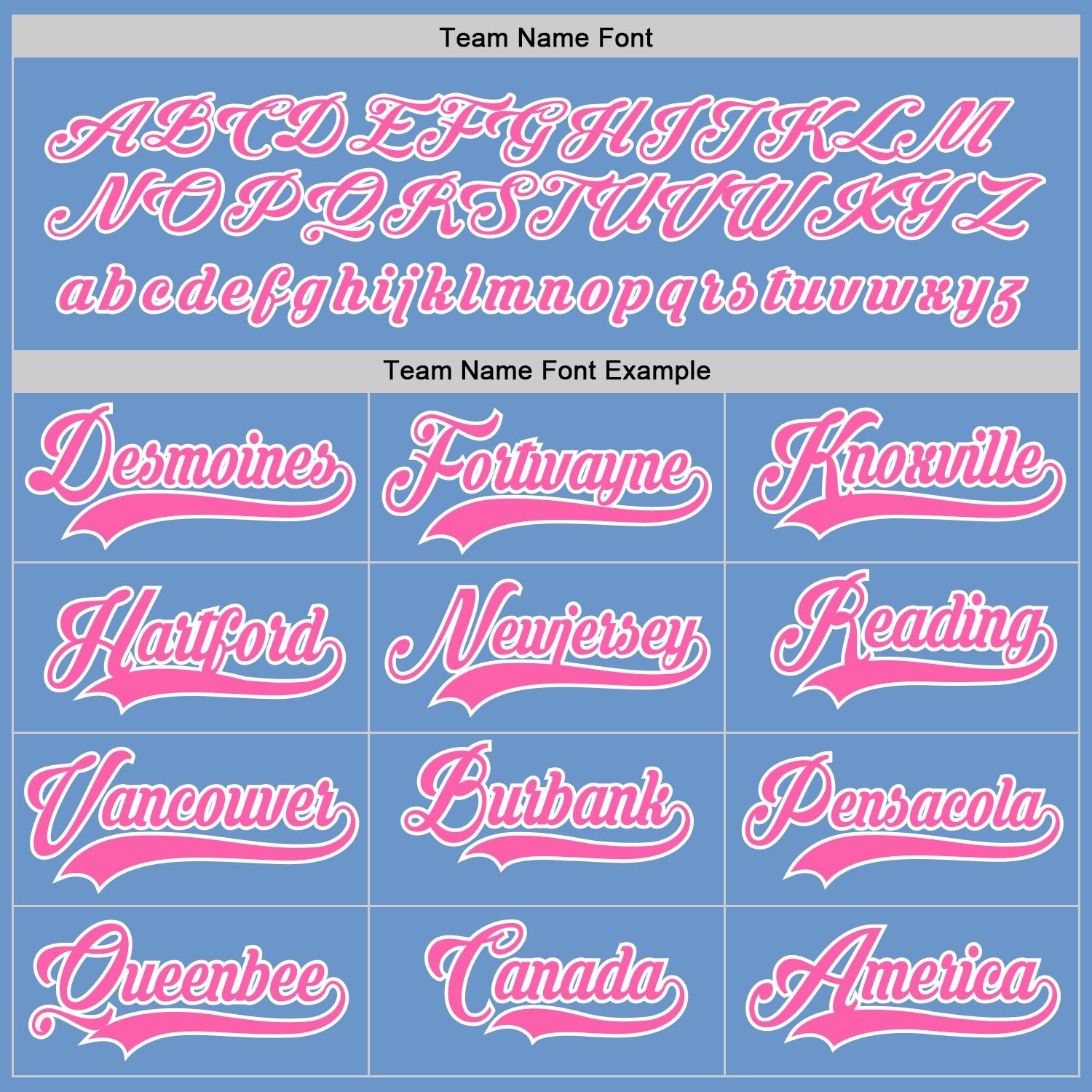 Custom Light Blue Pink-White Hockey Jersey - Sky-Custom