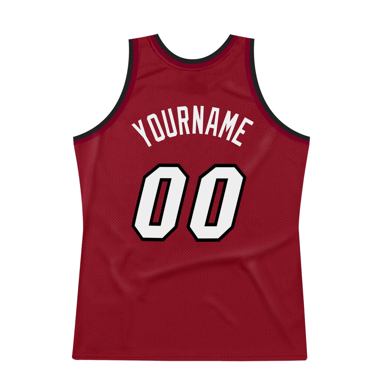 Custom Maroon White-Black Authentic Throwback Basketball Jersey - Sky-Custom