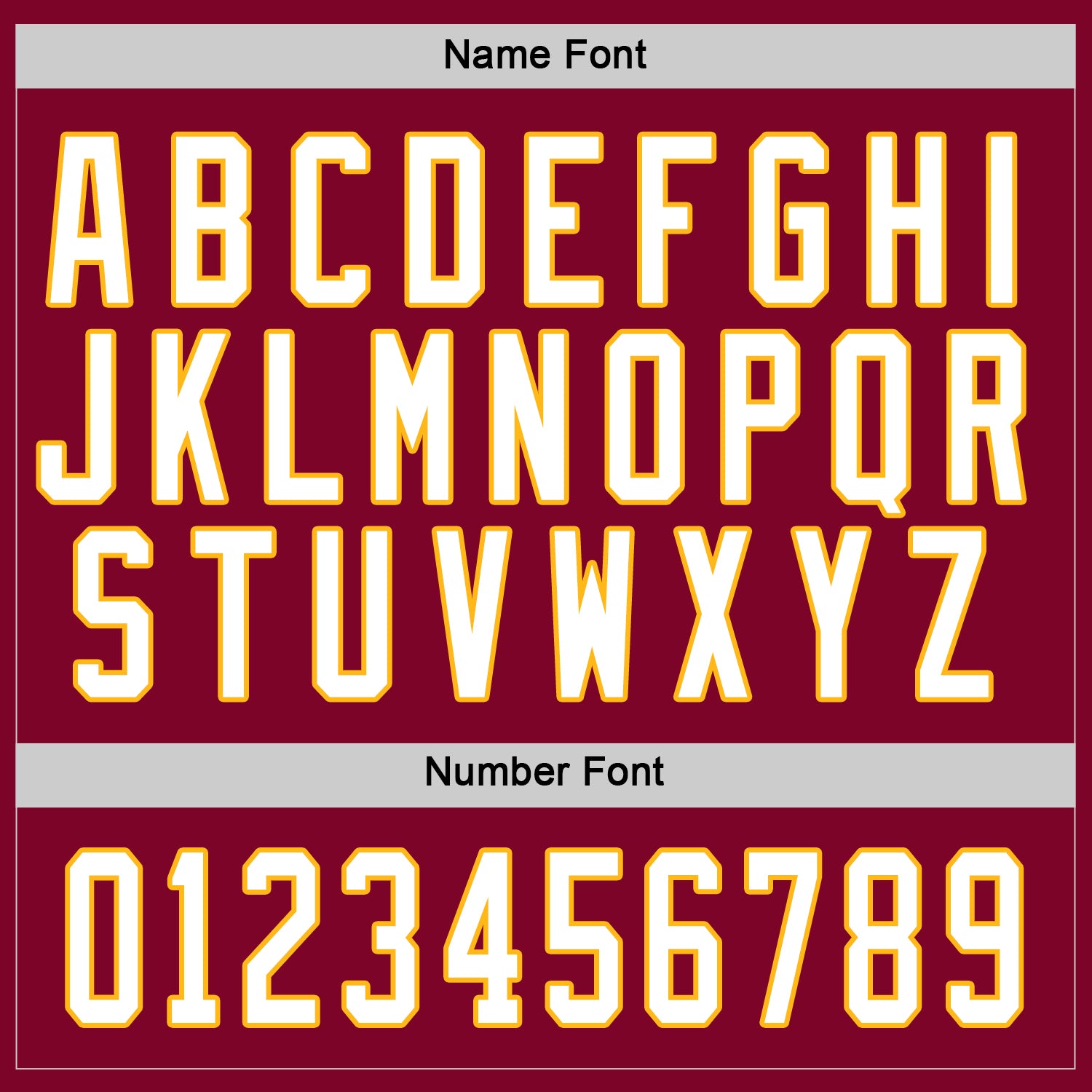 Custom Maroon White-Gold Hockey Jersey - Sky-Custom