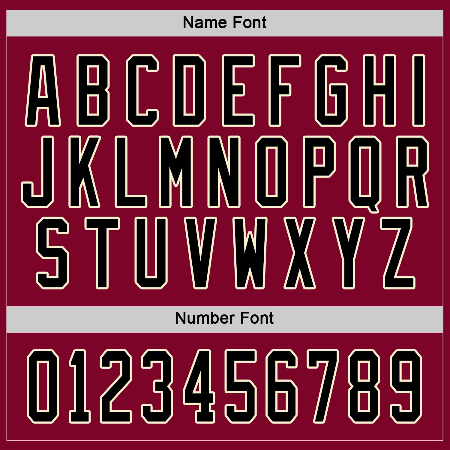 Custom Maroon Black-Cream Hockey Jersey - Sky-Custom