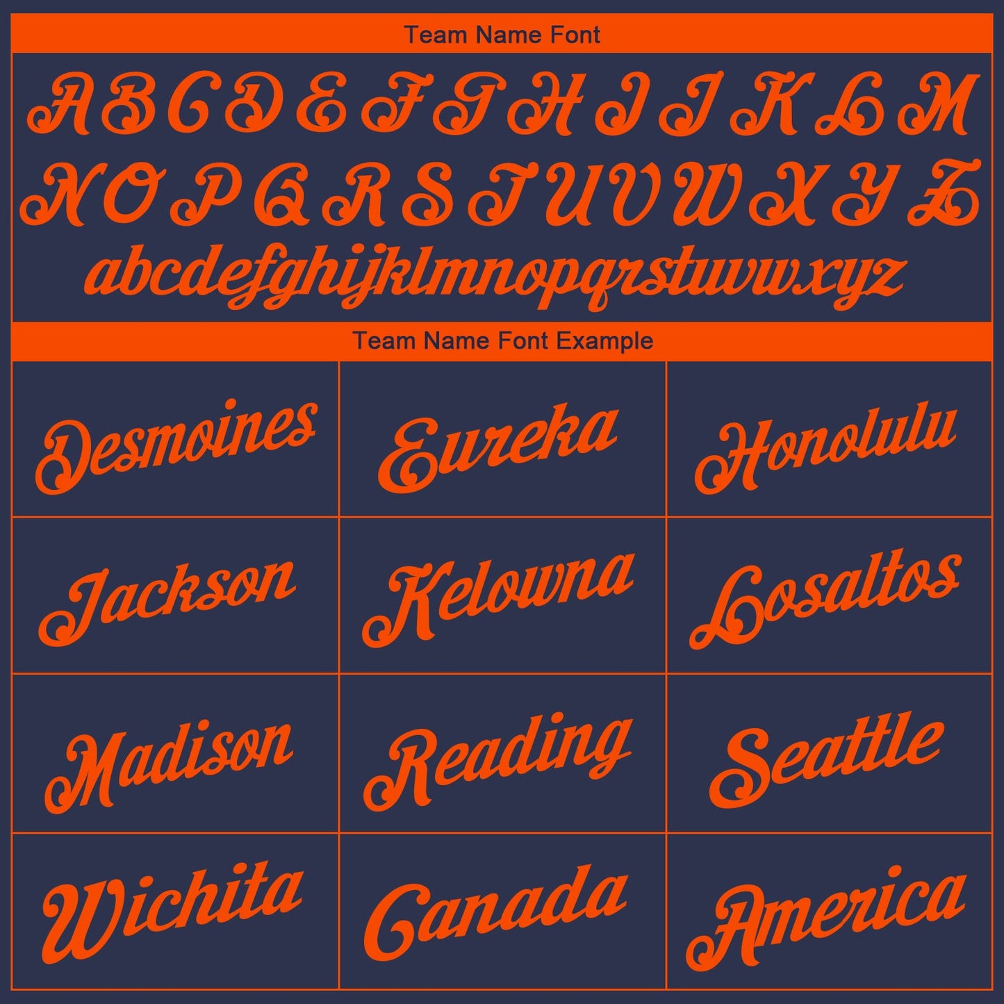 Custom Navy Orange Authentic Baseball Jersey - Sky-Custom