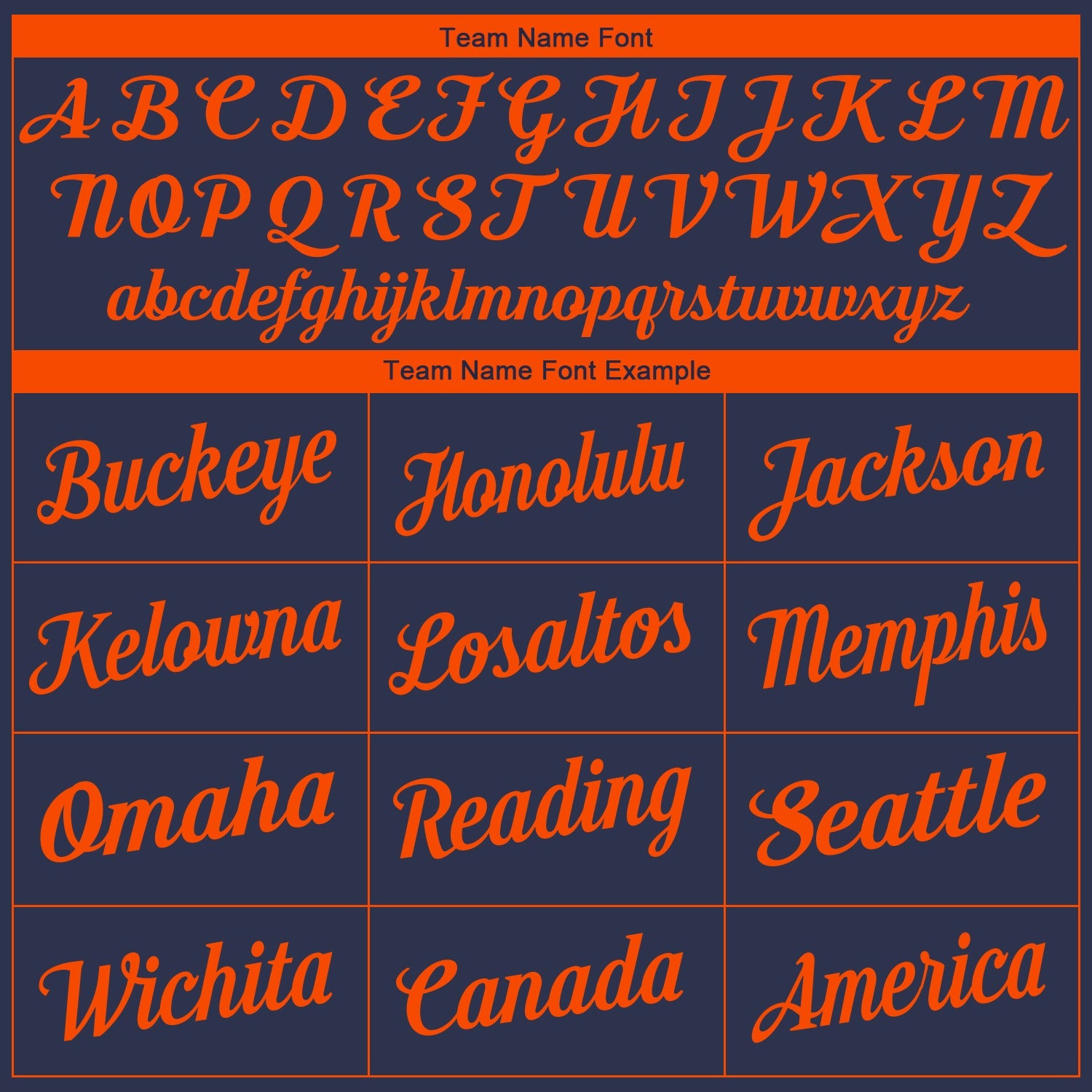 Custom Navy Orange Authentic Baseball Jersey - Sky-Custom