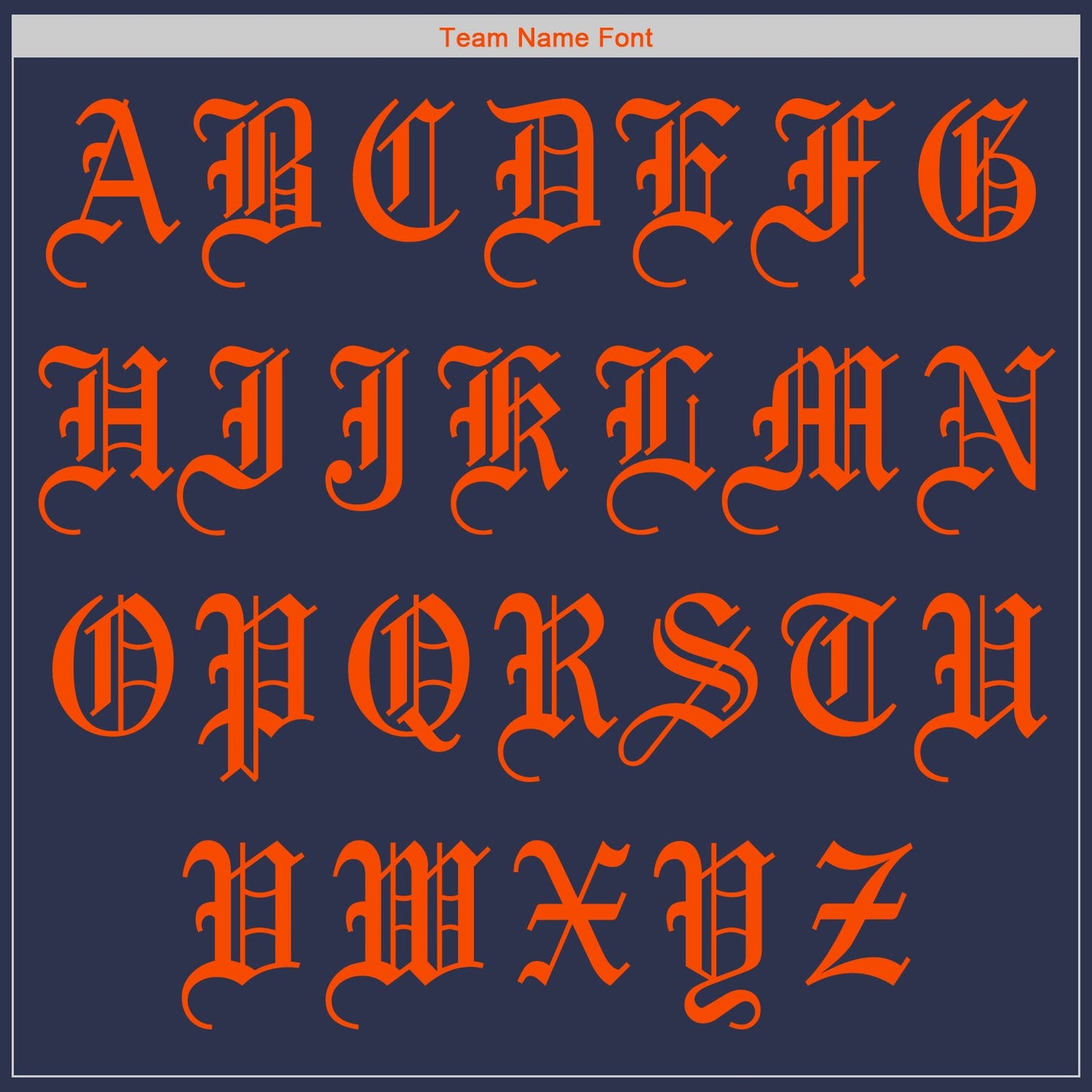 Custom Navy Orange Authentic Baseball Jersey - Sky-Custom