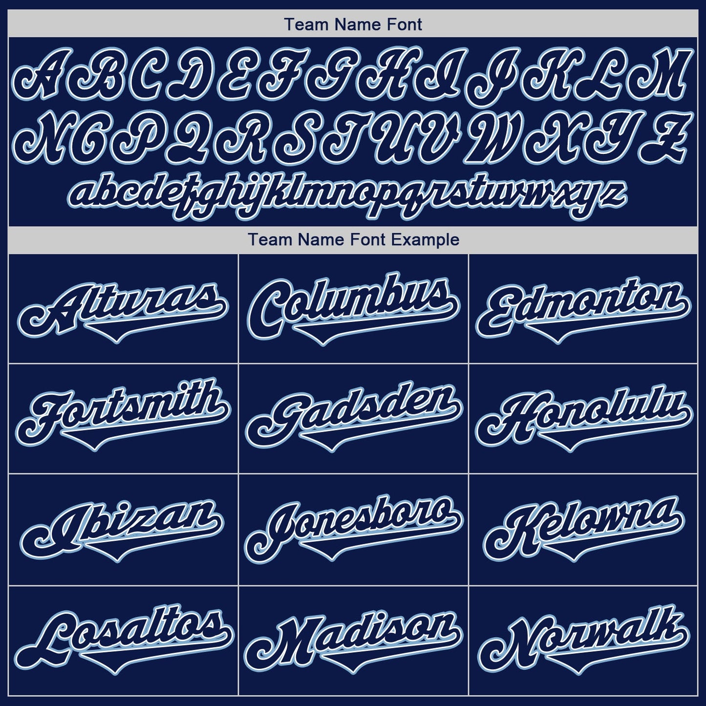 Custom Navy Navy-Powder Blue Authentic Baseball Jersey - Sky-Custom