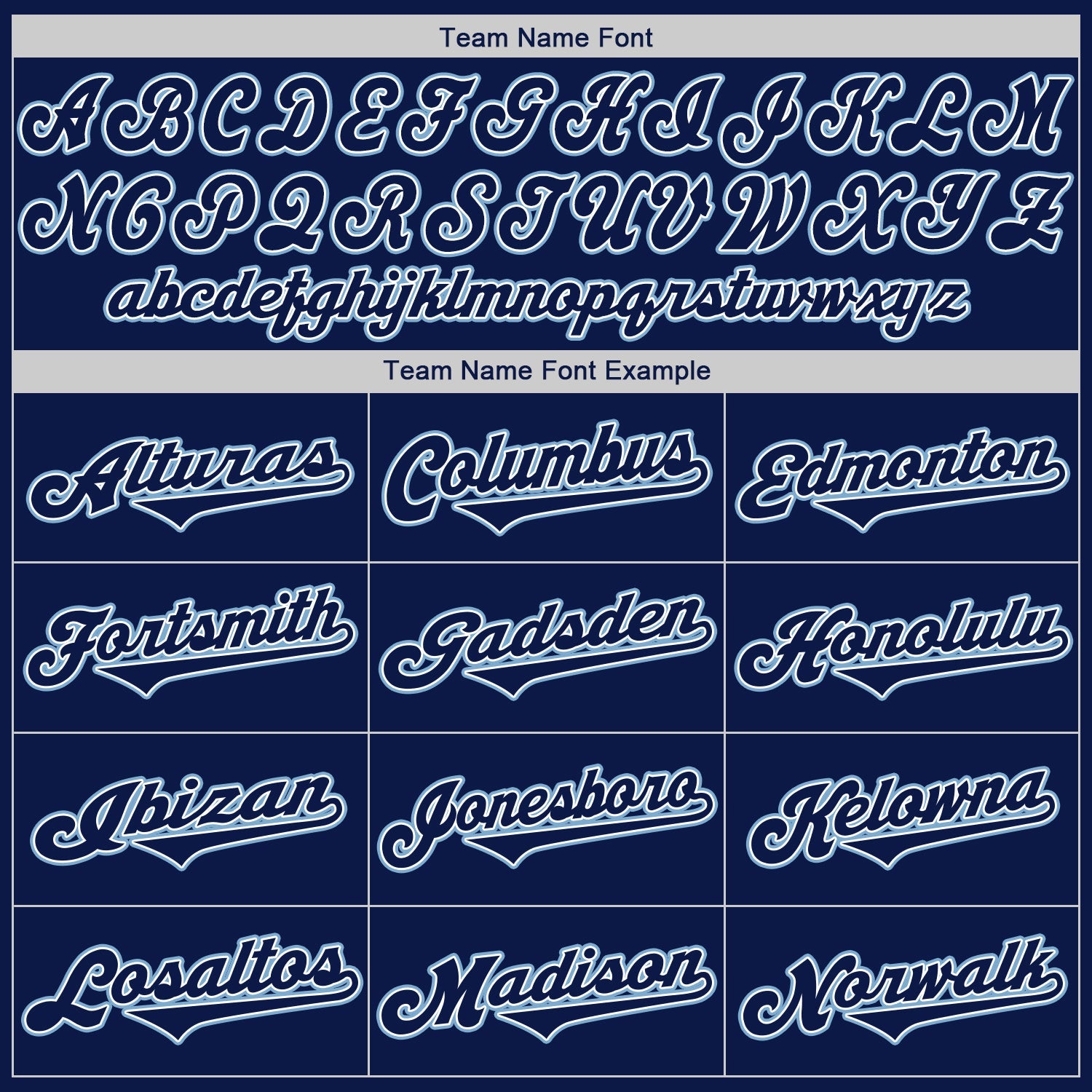 Custom Navy Navy-Powder Blue Authentic Baseball Jersey - Sky-Custom