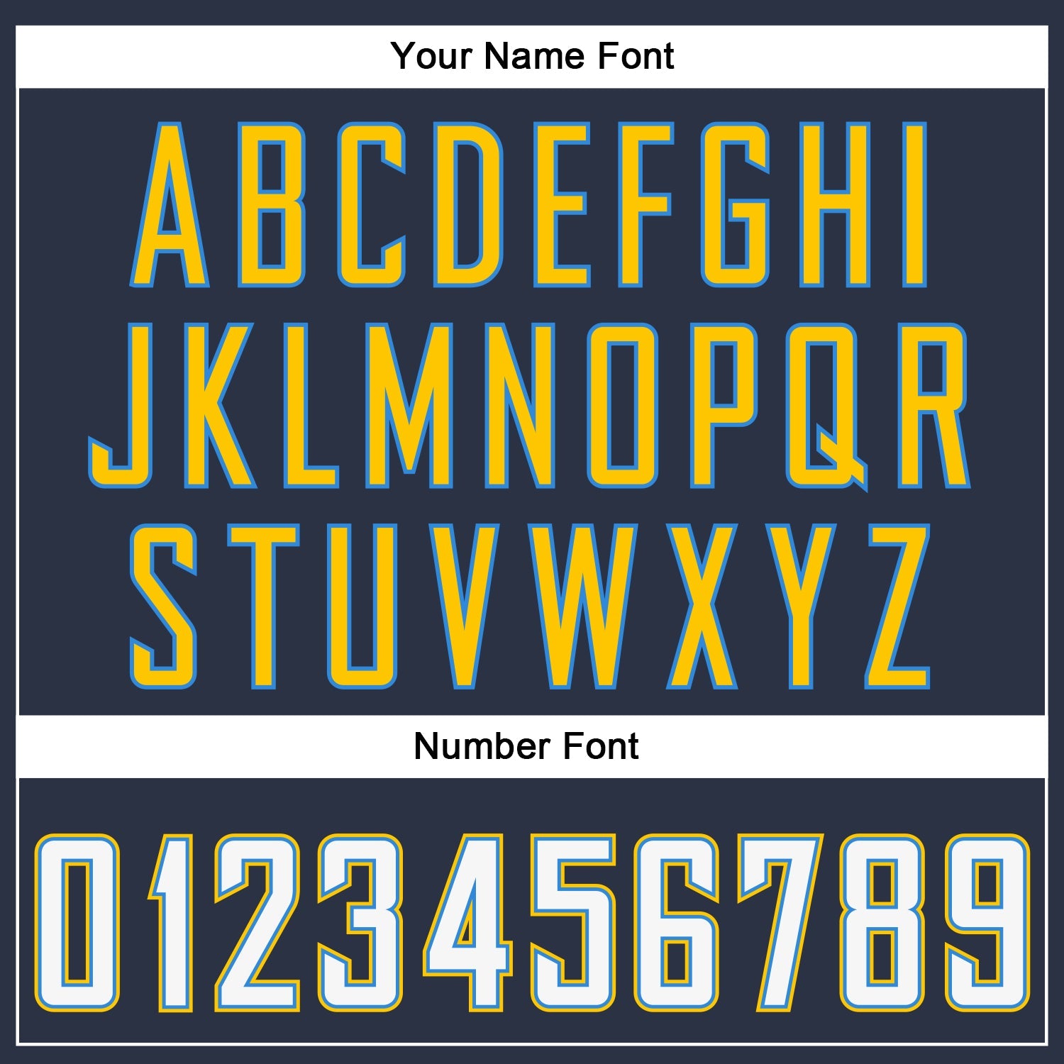 Custom Navy White-Powder Blue Mesh Authentic Throwback Football Jersey - Sky-Custom