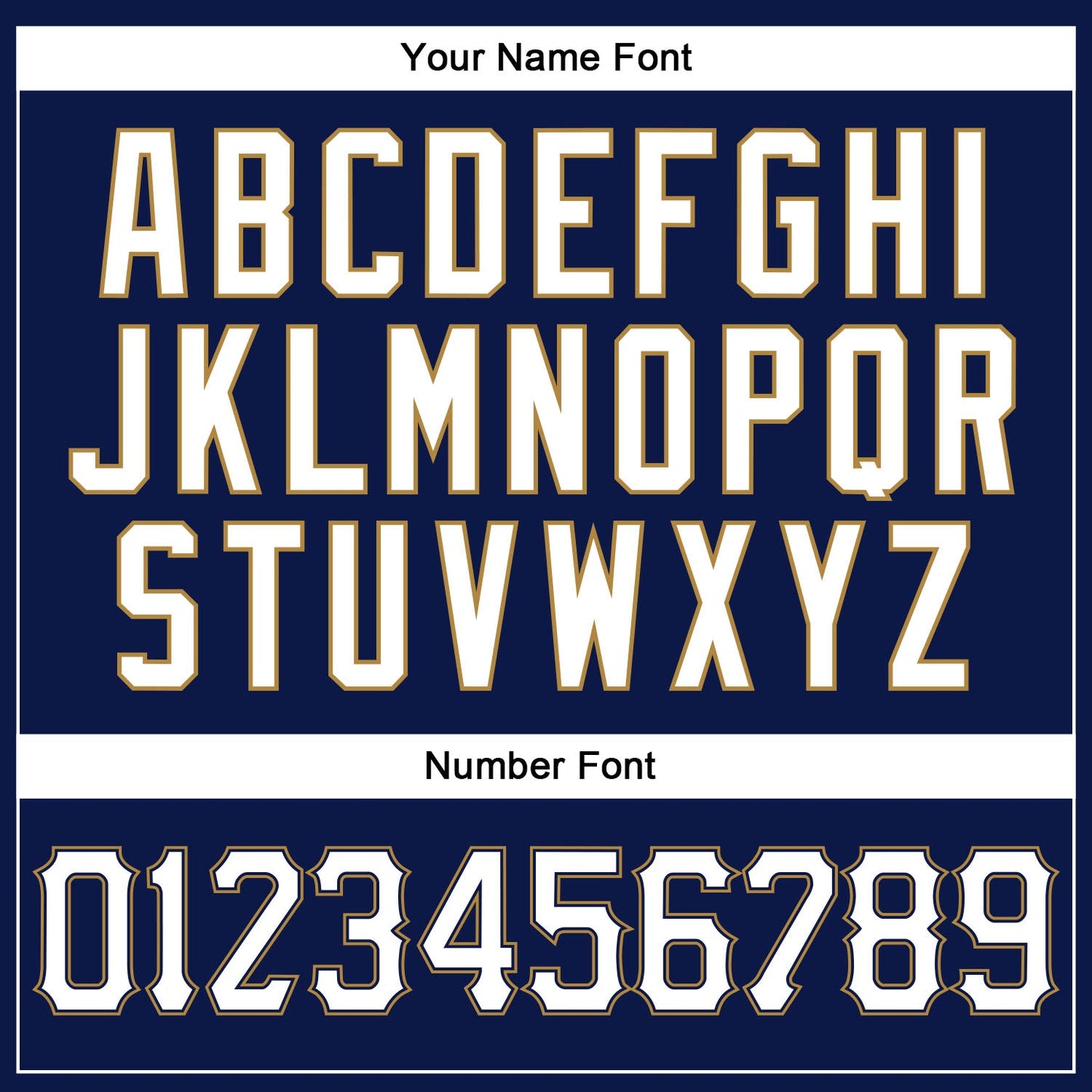 Custom Navy White Pinstripe White-Old Gold Authentic Baseball Jersey - Sky-Custom
