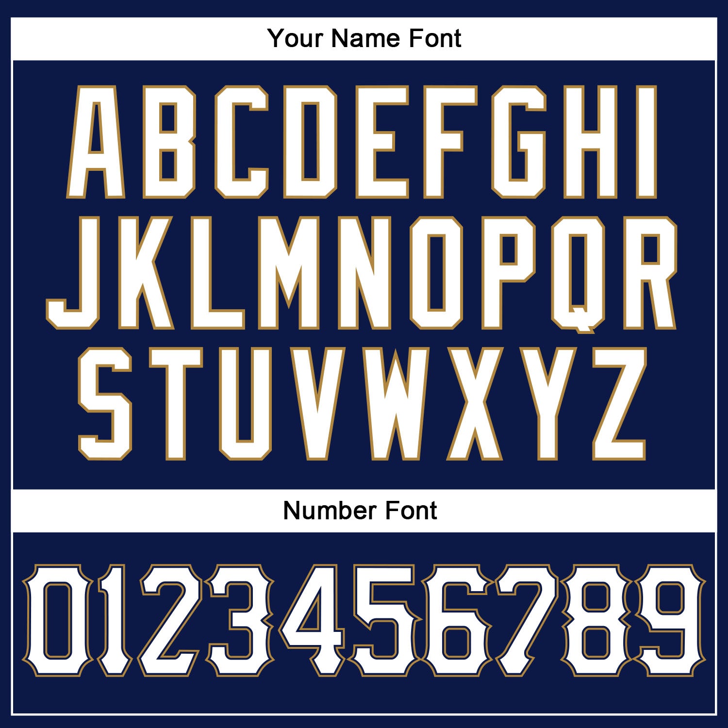 Custom Navy White Pinstripe White-Old Gold Authentic Baseball Jersey - Sky-Custom