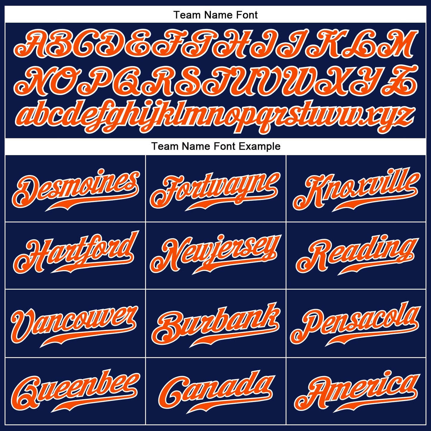 Custom Navy White Pinstripe Orange-White Authentic Baseball Jersey - Sky-Custom
