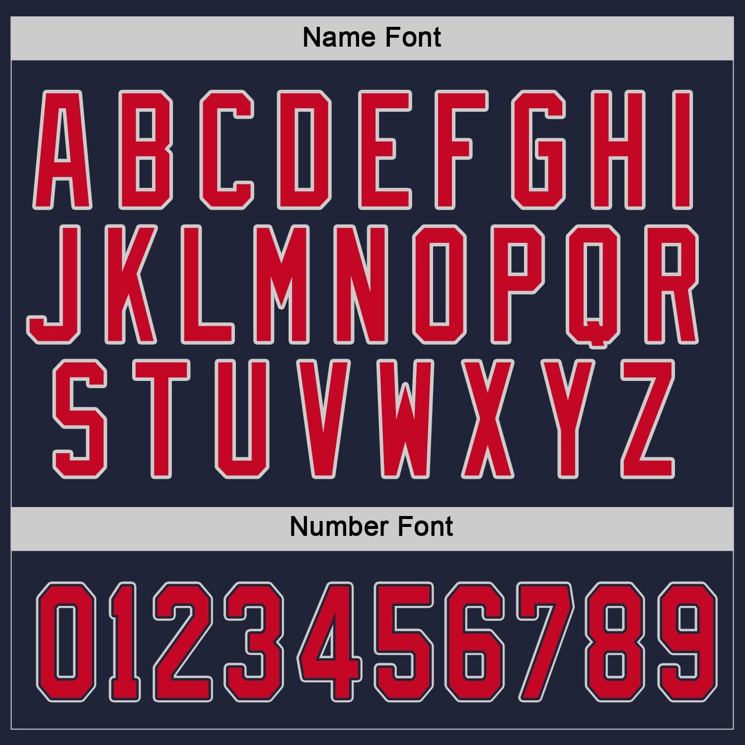 Custom Navy Red-Gray Hockey Jersey - Sky-Custom