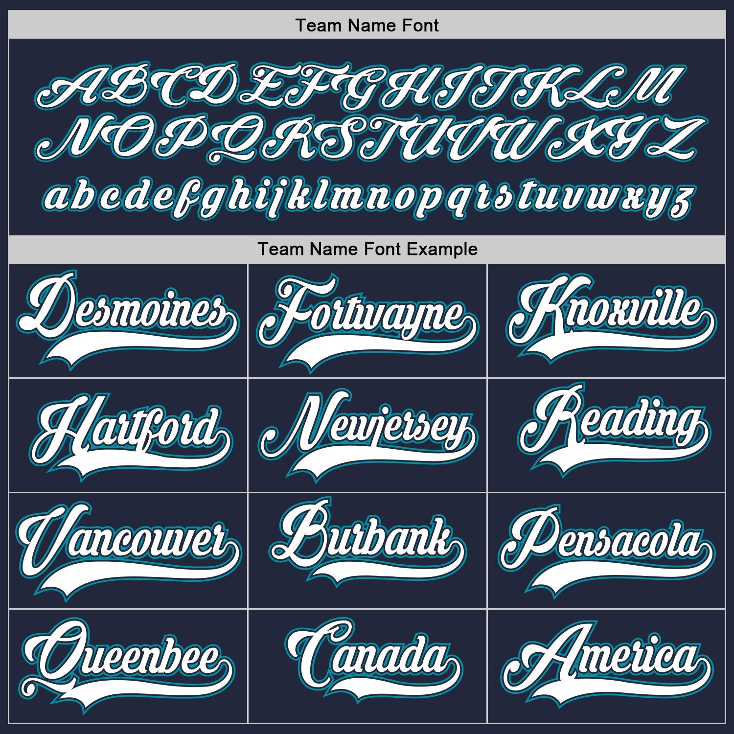 Custom Navy White-Teal Hockey Jersey - Sky-Custom