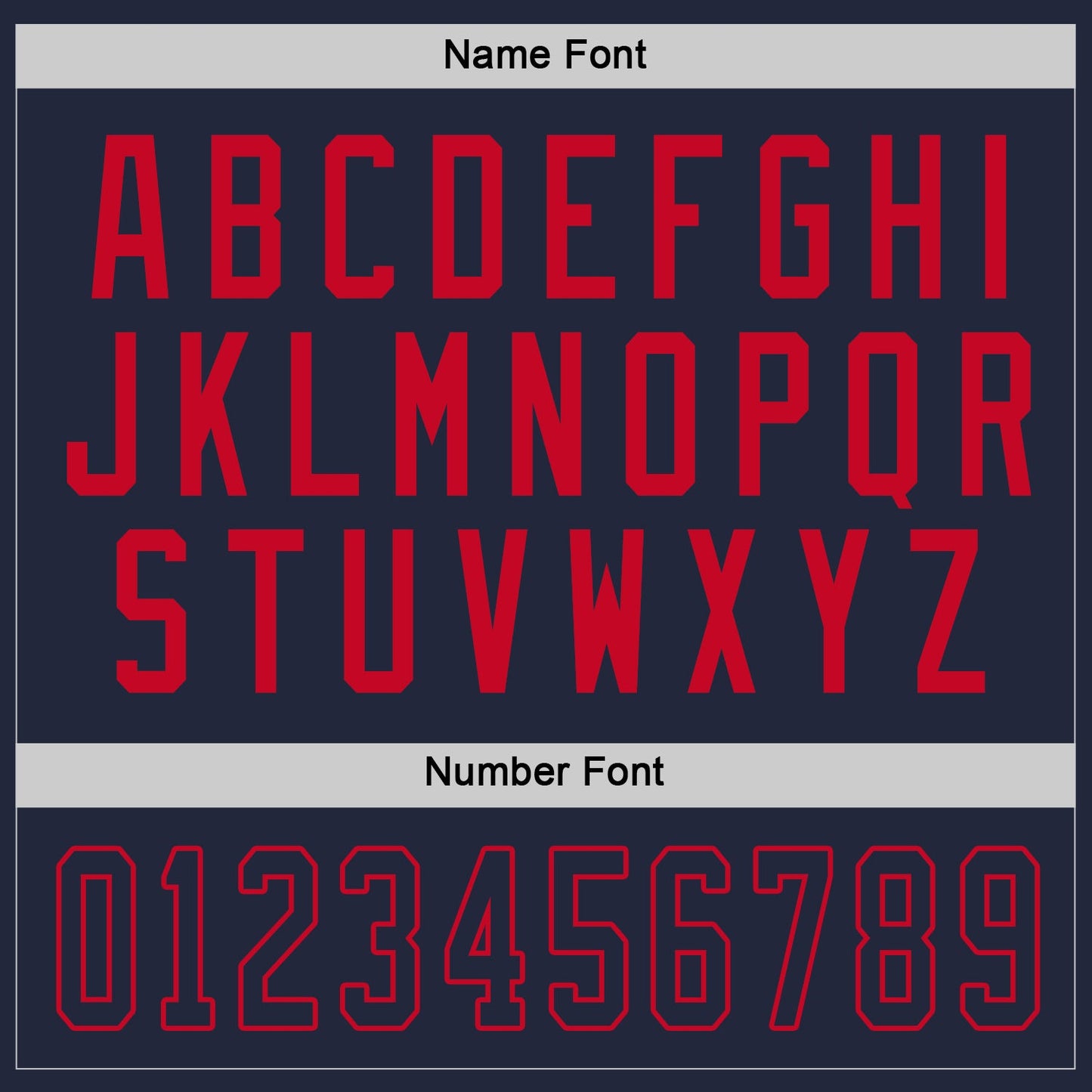 Custom Navy Navy-Red Hockey Jersey - Sky-Custom