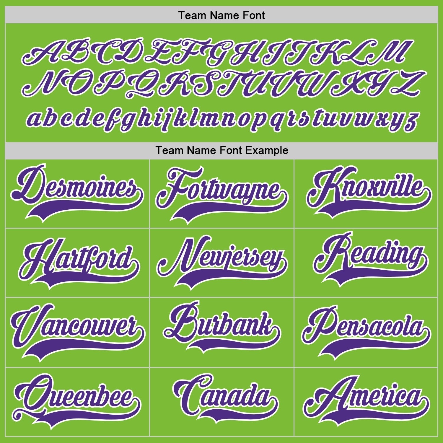 Custom Neon Green Purple-White Hockey Jersey - Sky-Custom