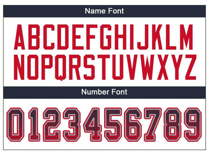 Custom Navy Scarlet-Gray Mesh Drift Fashion Football Jersey - Sky-Custom