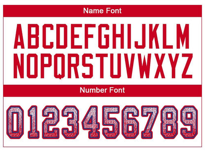 Custom White Scarlet-Royal Mesh Drift Fashion Football Jersey - Sky-Custom