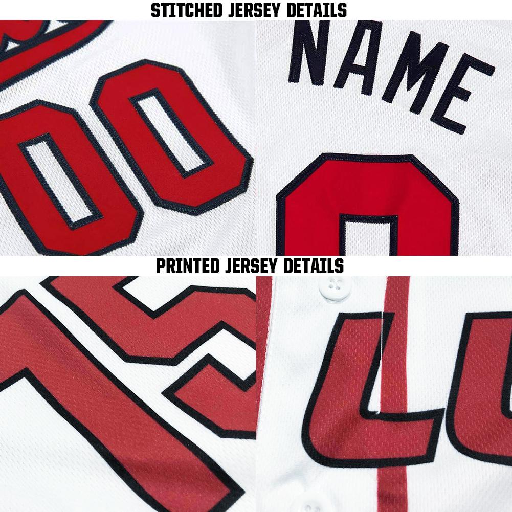 Custom White Green-Gold Baseball Jersey - Sky-Custom