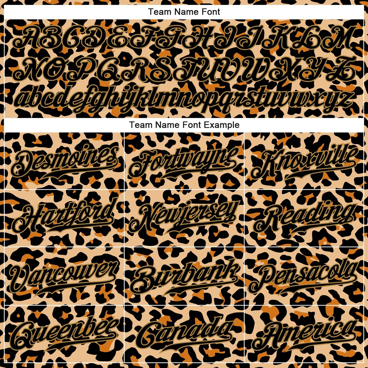 Custom Old Gold Black-Old Gold 3D Pattern Design Leopard Authentic Baseball Jersey - Sky-Custom
