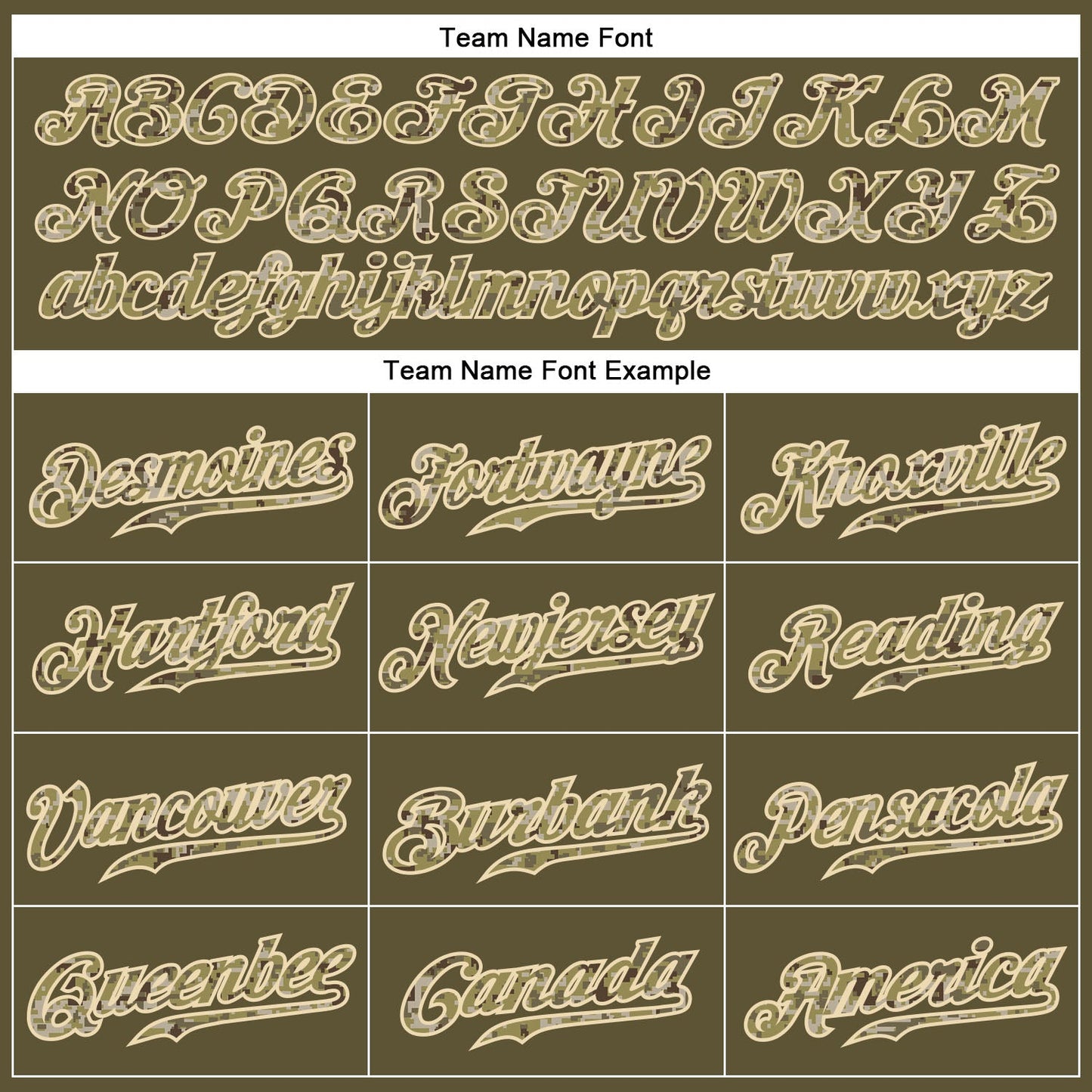 Custom Olive Camo-City Cream Authentic Salute To Service Baseball Jersey - Sky-Custom
