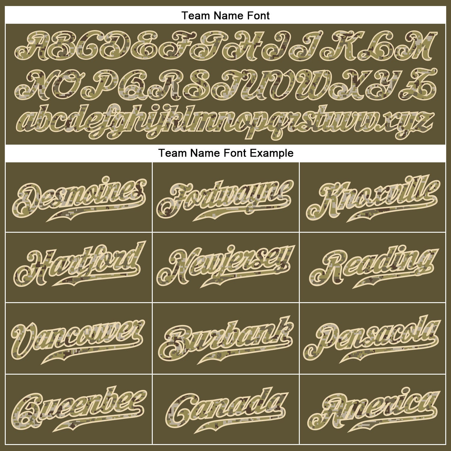 Custom Olive Camo-City Cream Authentic Salute To Service Baseball Jersey - Sky-Custom