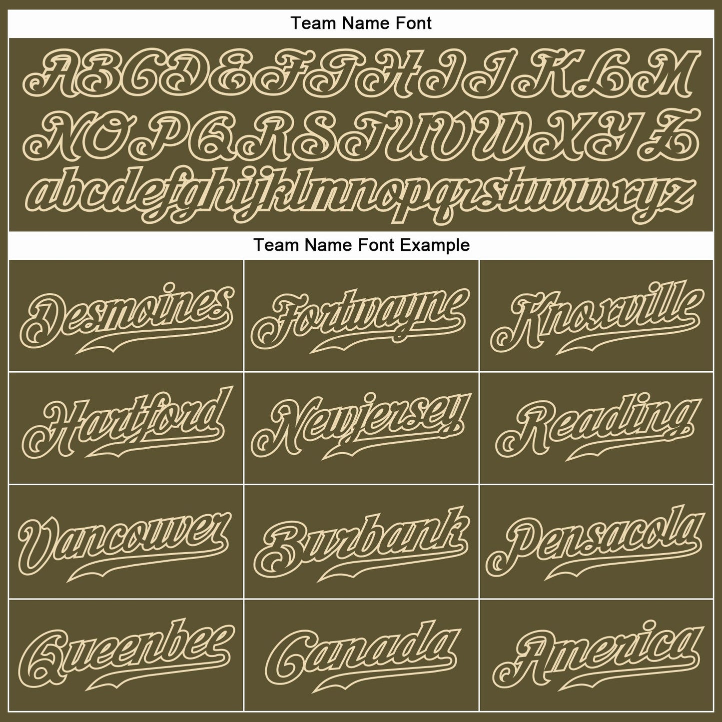 Custom Olive Olive-Cream Authentic Salute To Service Baseball Jersey - Sky-Custom