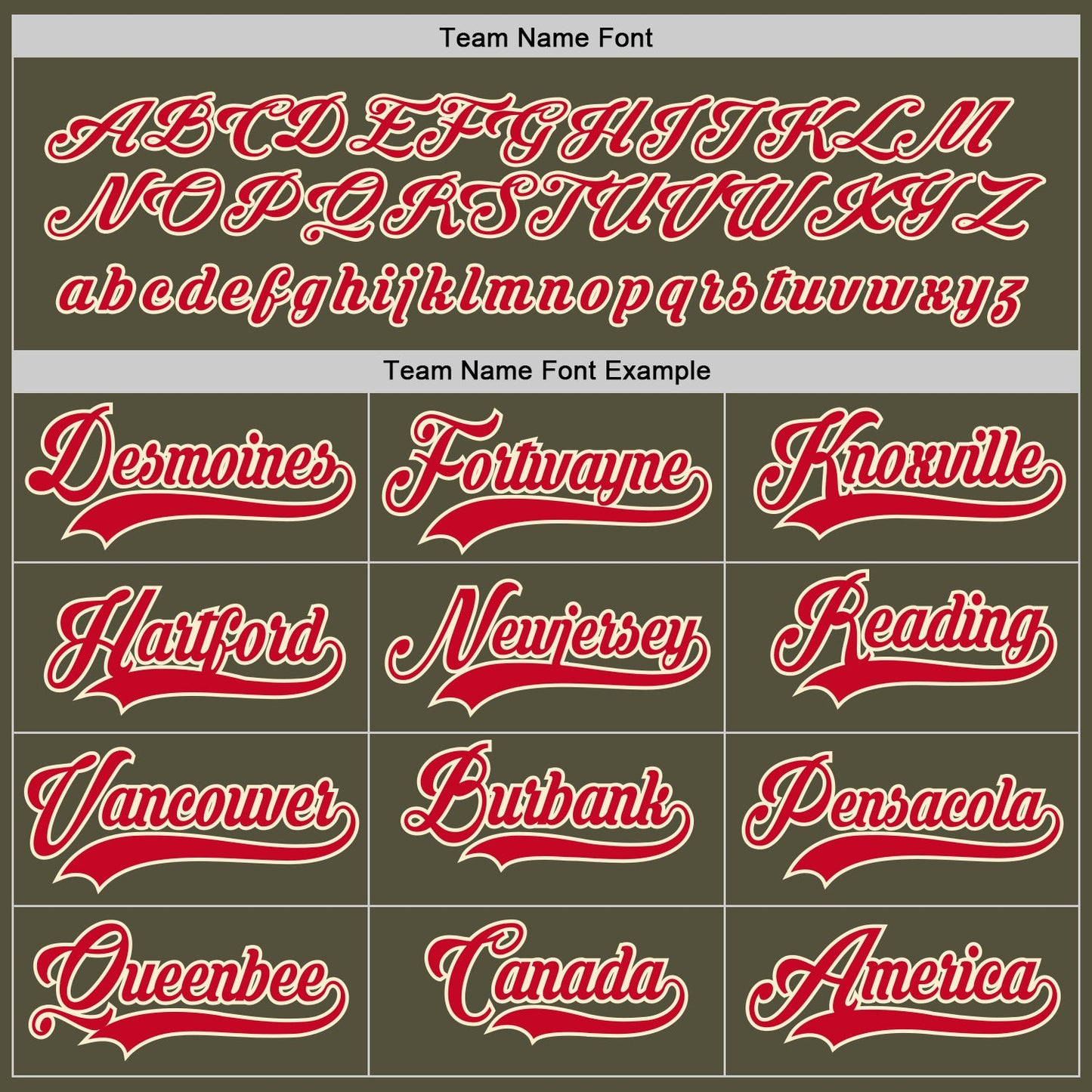Custom Olive Red-Cream Salute To Service Hockey Jersey - Sky-Custom