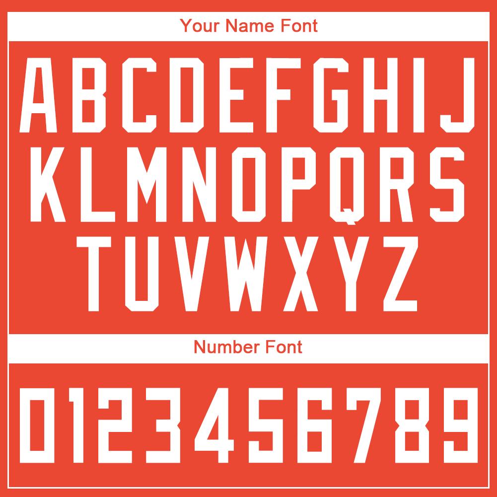 Custom Orange White Round Neck Suit Basketball Jersey - Sky-Custom