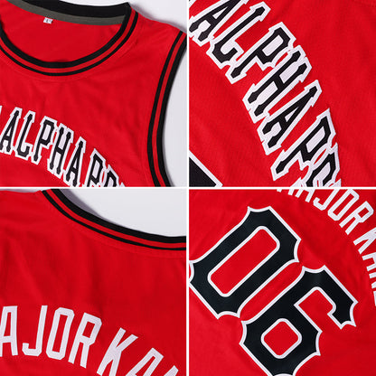 Custom Orange Black-Old Gold Authentic Throwback Basketball Jersey - Sky-Custom