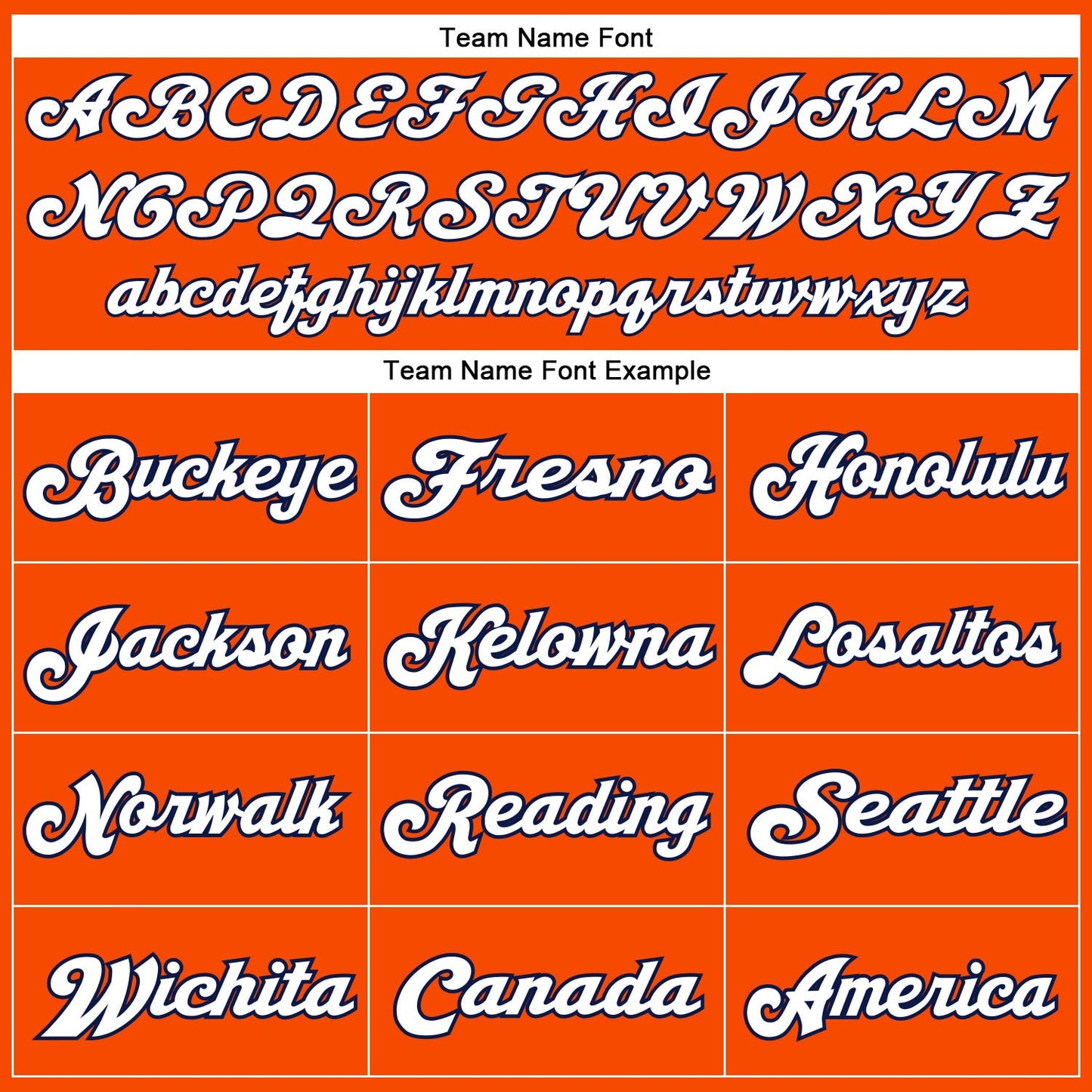 Custom Orange White-Navy Mesh Authentic Throwback Football Jersey - Sky-Custom