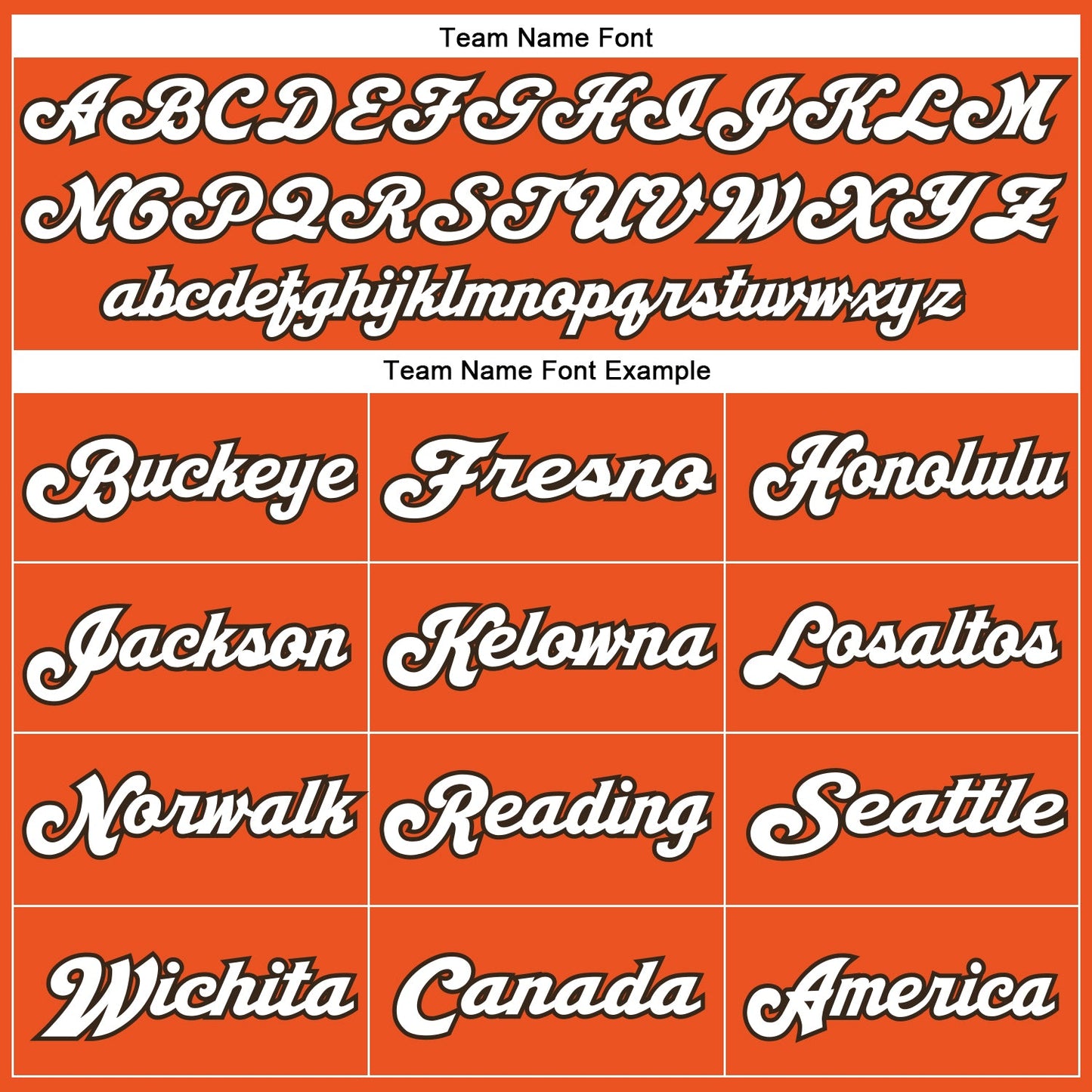 Custom Orange White-Brown Mesh Authentic Throwback Football Jersey - Sky-Custom