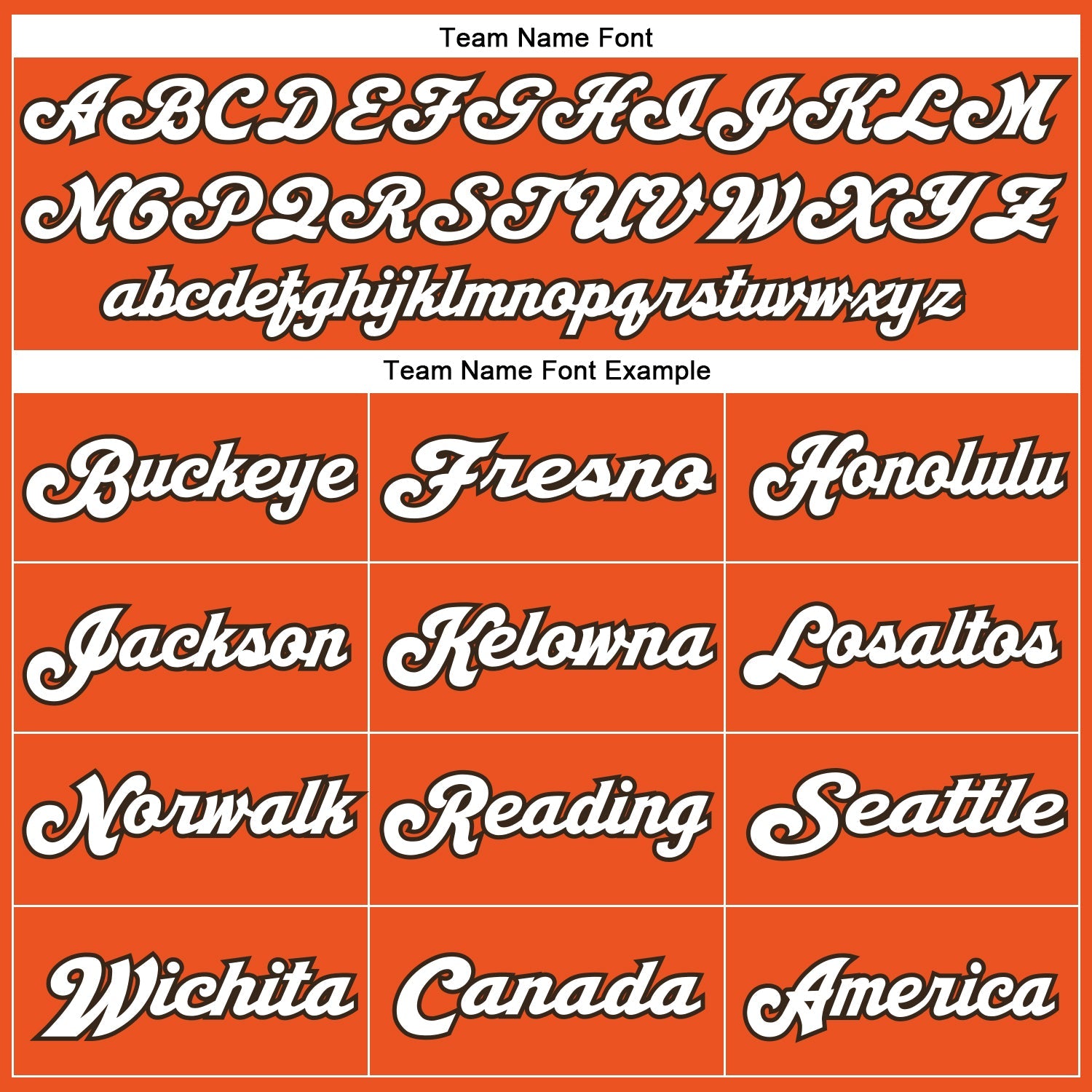 Custom Orange White-Brown Mesh Authentic Throwback Football Jersey - Sky-Custom