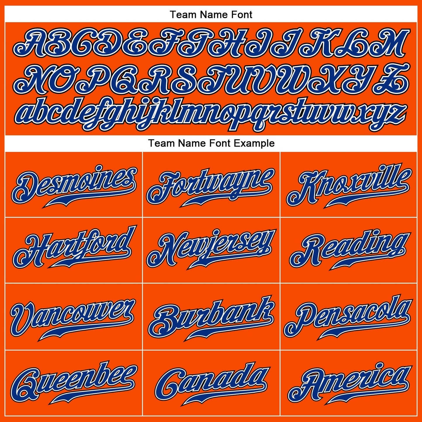 Custom Orange Black Pinstripe Royal-Black Authentic Baseball Jersey - Sky-Custom
