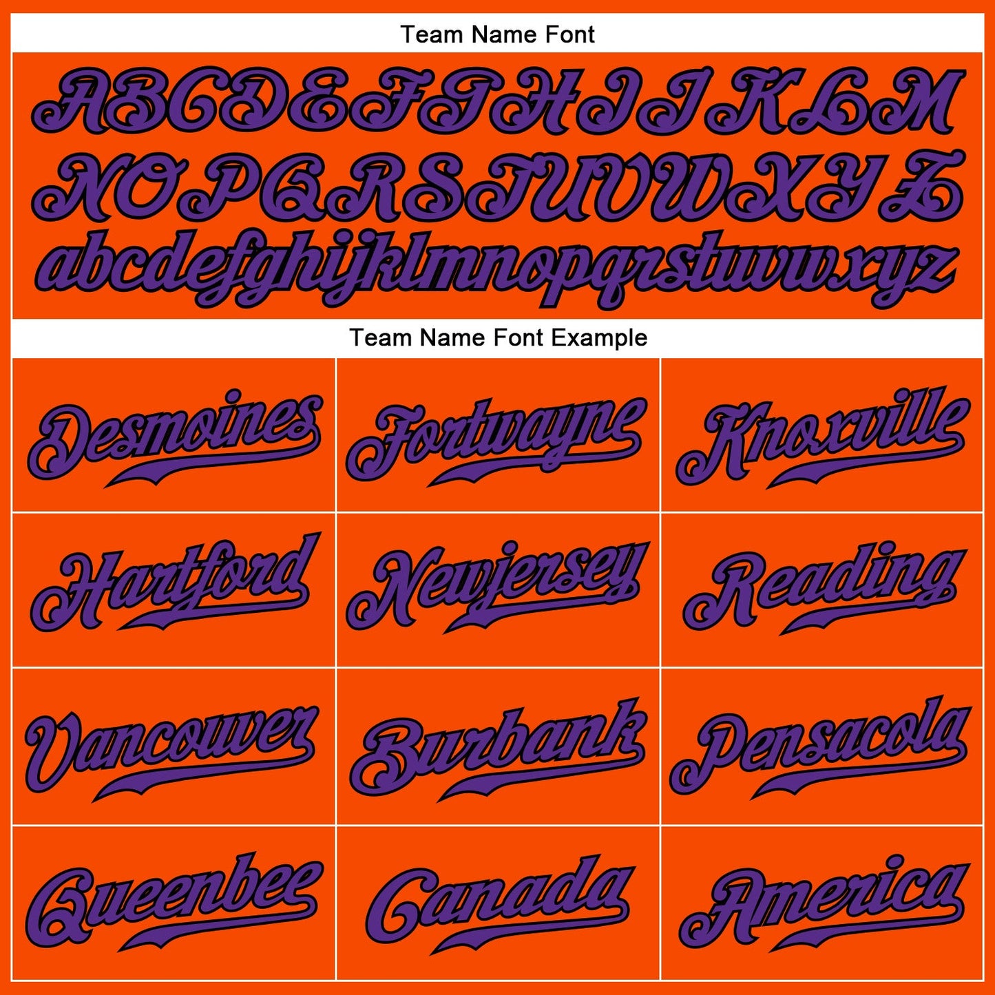 Custom Orange Black Pinstripe Purple-Black Authentic Baseball Jersey - Sky-Custom