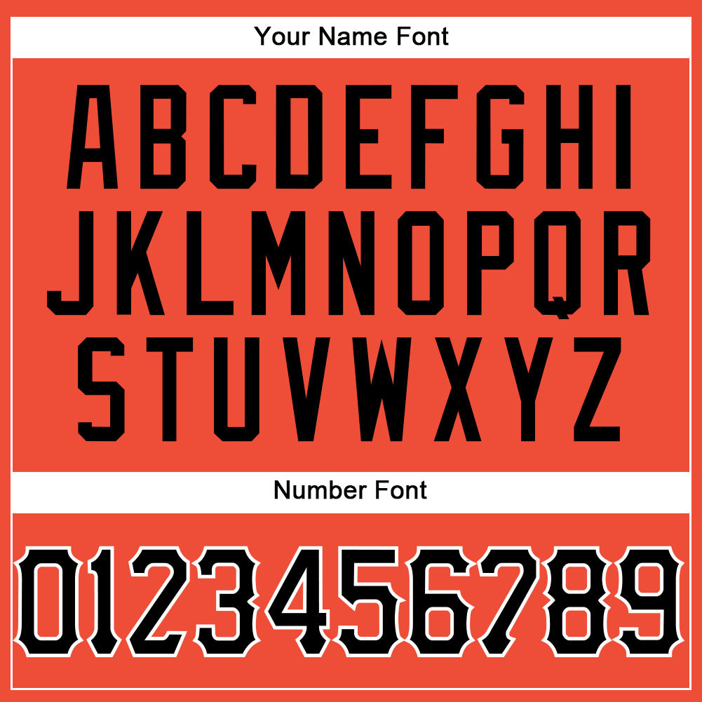 Custom Orange Black Pinstripe Black-White Authentic Basketball Jersey - Sky-Custom