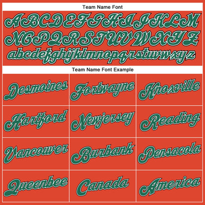 Custom Orange Black Pinstripe Kelly Green-White Authentic Basketball Jersey - Sky-Custom