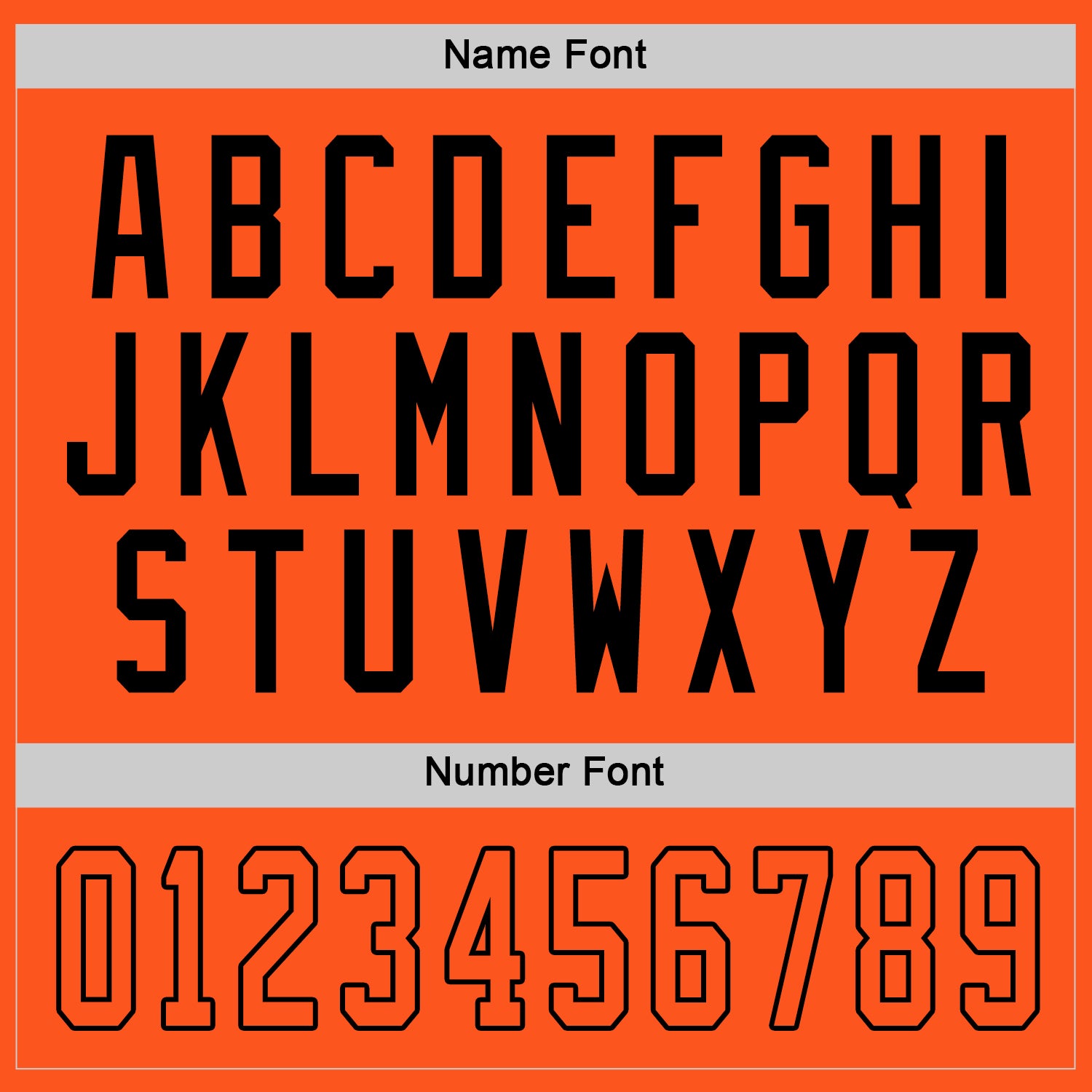 Custom Orange Orange-Black Hockey Jersey - Sky-Custom