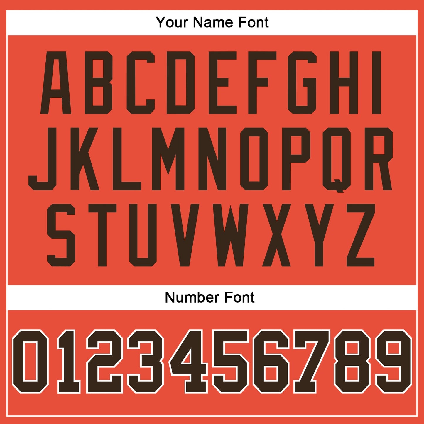 Custom Orange Brown-White Authentic Throwback Basketball Jersey - Sky-Custom