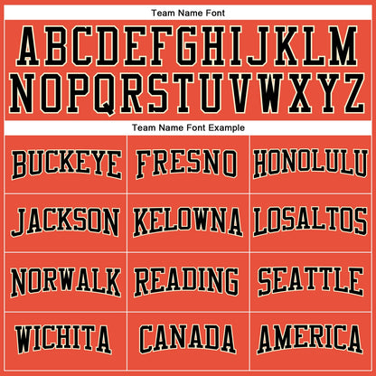 Custom Orange Black-Cream Authentic Throwback Basketball Jersey - Sky-Custom