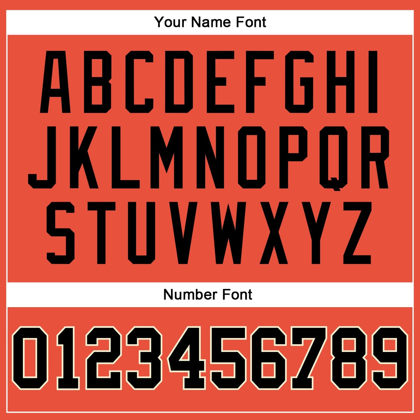 Custom Orange Black-Cream Authentic Throwback Basketball Jersey - Sky-Custom