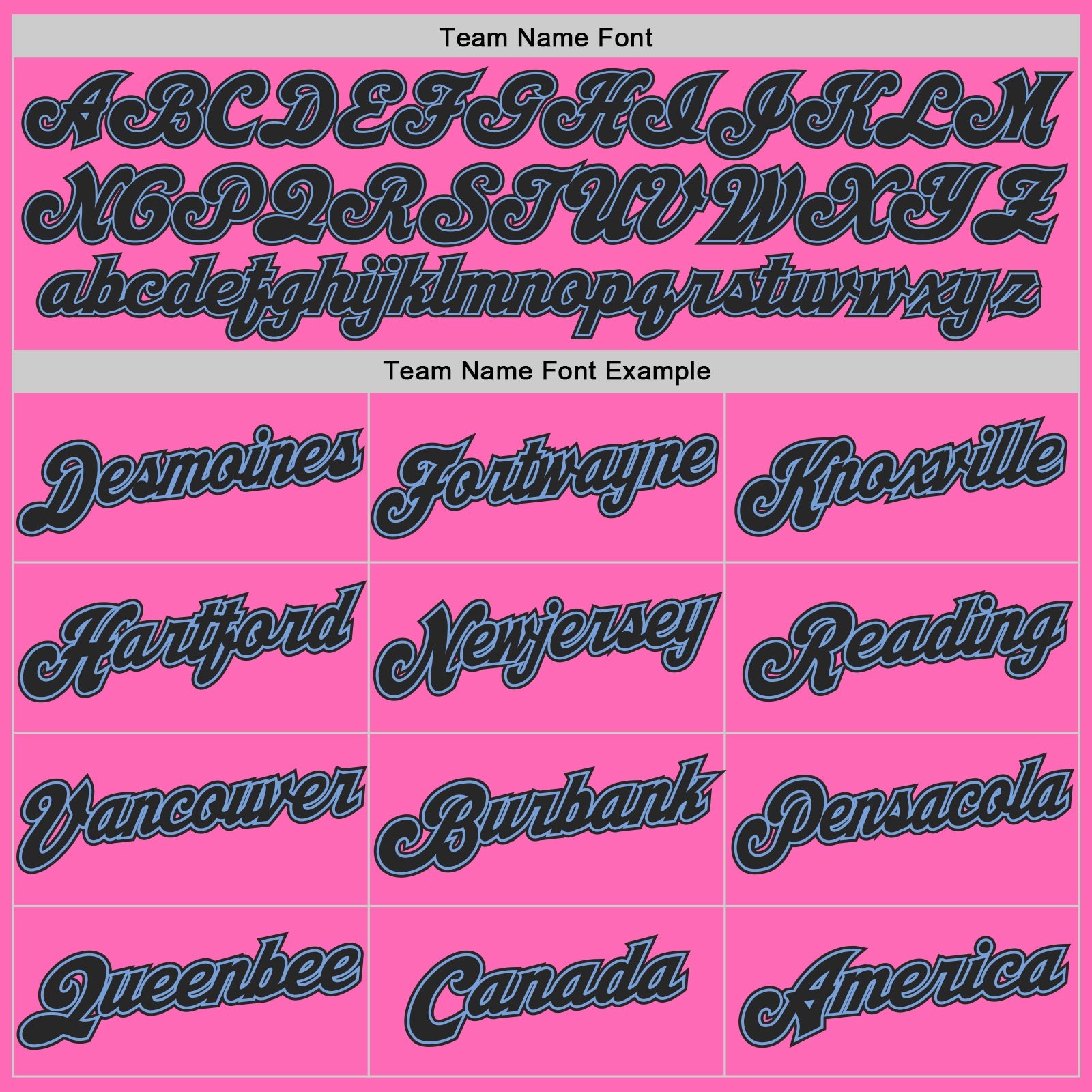 Custom Pink Black-Light Blue Authentic Throwback Basketball Jersey - Sky-Custom