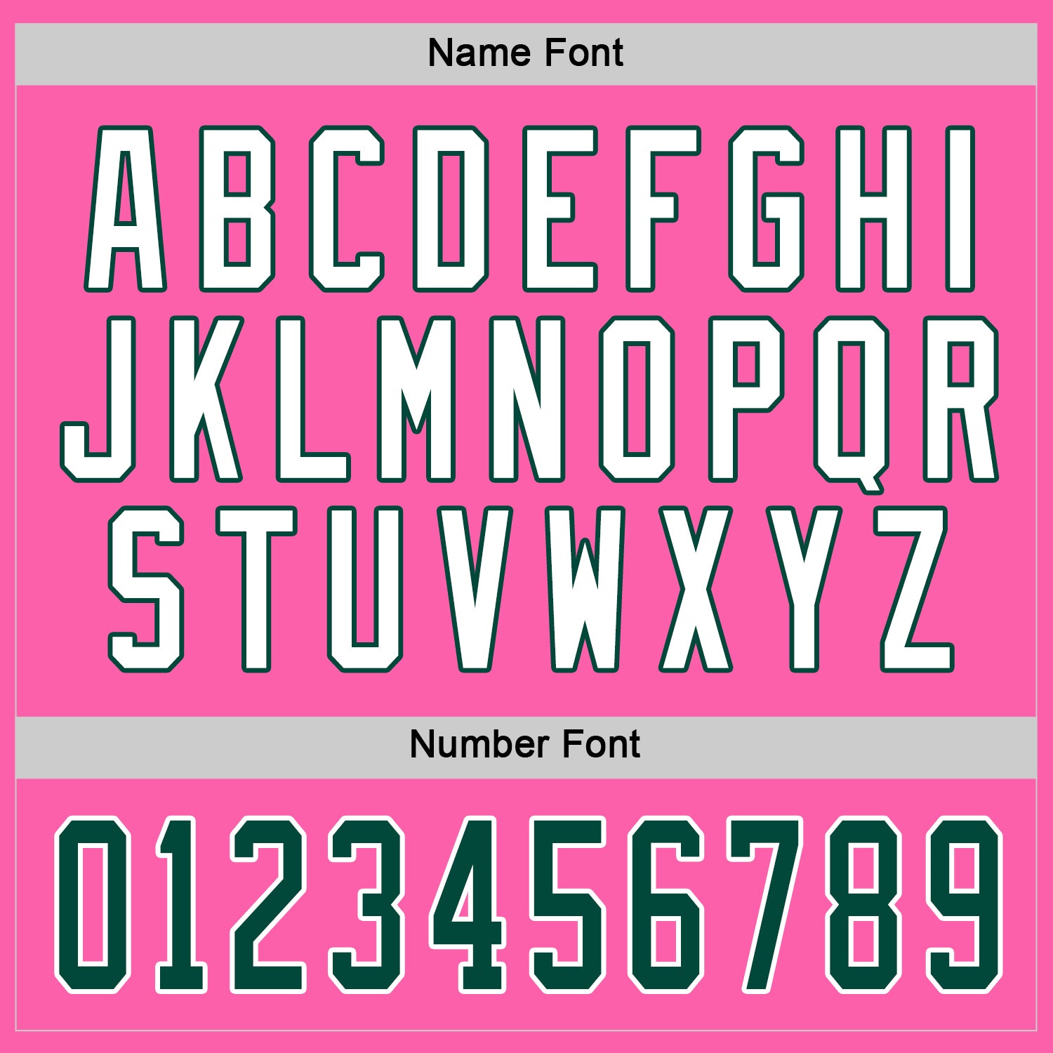 Custom Pink Green-White Hockey Jersey - Sky-Custom