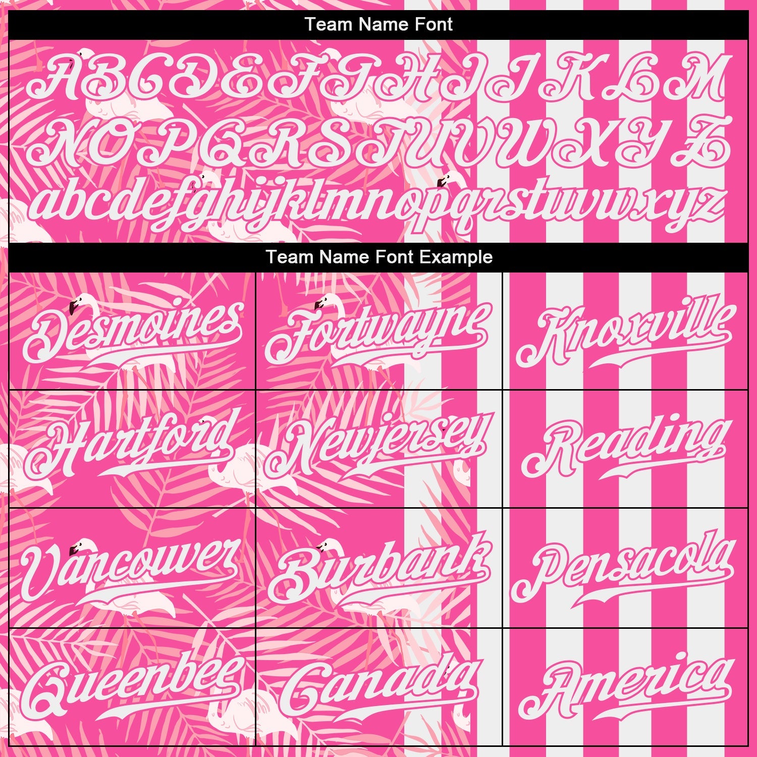 Custom Pink White 3D Pattern Design Tropical Palm Leaves And Famingo Authentic Baseball Jersey - Sky-Custom