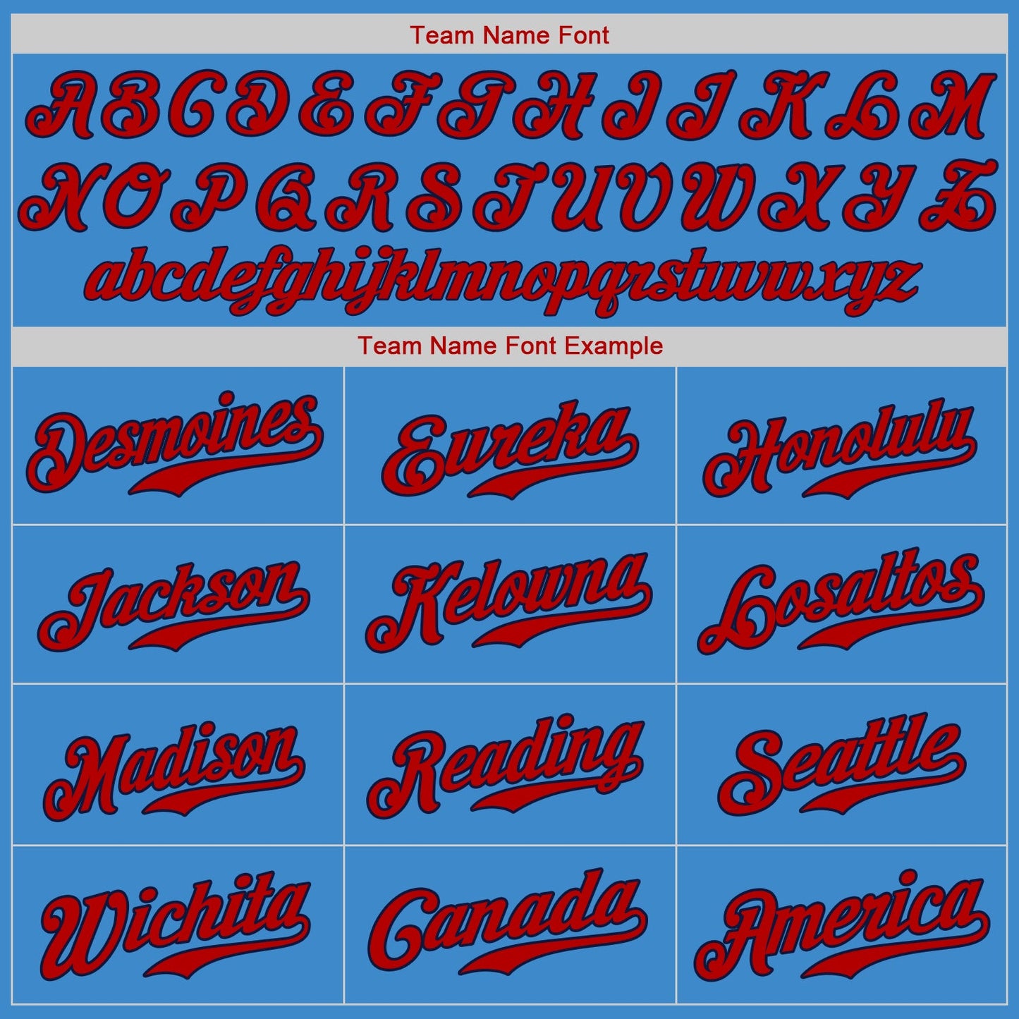 Custom Powder Blue Red-Navy Authentic Baseball Jersey - Sky-Custom