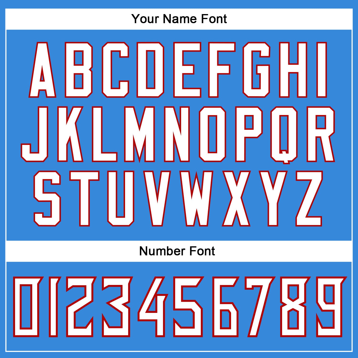 Custom Powder Blue White-Red Mesh Authentic Throwback Football Jersey - Sky-Custom