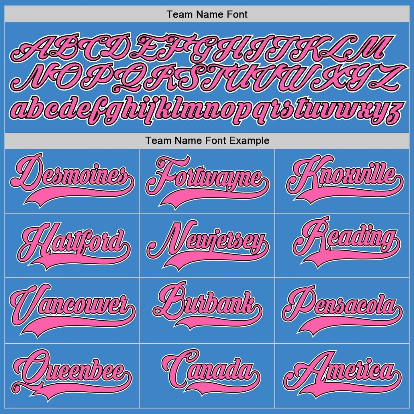 Custom Powder Blue Pink-Black Authentic Baseball Jersey - Sky-Custom